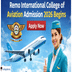 Remo International College of Aviation Admission 2026 Begins, Apply Now at remocollege.com